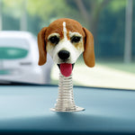 Spersonalizowana tablica rozdzielcza samochodu Bobblehead Dog
