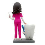 Personalizowana figurka dentysty z zębem