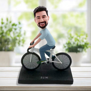 Spersonalizowana figurka rowerzysty