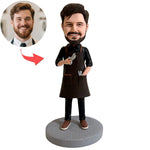Niestandardowe bobbleheady dla fryzjerów