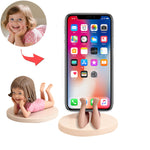 Spersonalizowany uchwyt na telefon w kształcie figurki dziecka