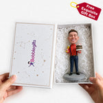 Custom Handcrafted Bobblehead for Birthday Celebration