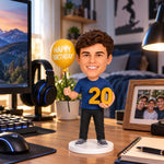Personalizowana figurka z kiwającą się głową na 20. urodziny