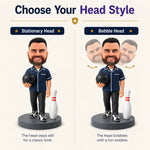 Spersonalizowany na zamówienie bobblehead do kręgli – prezent ze zdjęcia