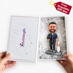 Spersonalizowany na zamówienie bobblehead do kręgli – prezent ze zdjęcia