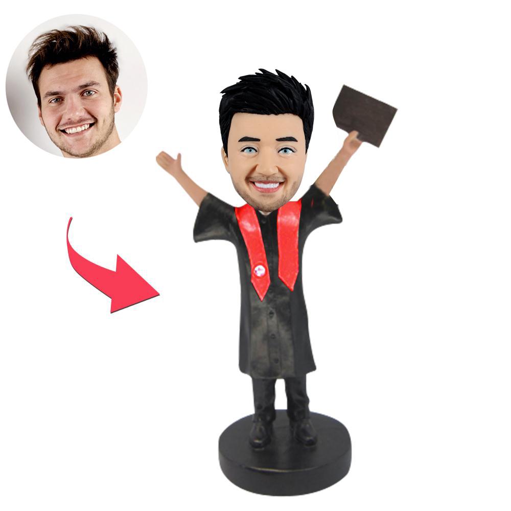 Niestandardowa figurka Happy Graduation Bobblehead