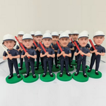 Personalizowane, kiwające głowami drużyny baseballowej ze zdjęcia (min. 5 szt.)