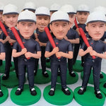 Personalizowane, kiwające głowami drużyny baseballowej ze zdjęcia (min. 5 szt.)