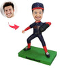 Niestandardowi gracze w baseball Bobblehead Catcher
