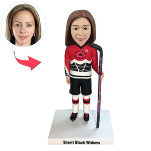 Niestandardowa figurka hokejowa Bobblehead
