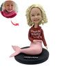 Niestandardowa syrenka Bobbleheads dla córki