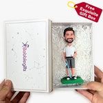 Custom Fencing Athlete Bobblehead from Photo