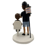 Fryzjer Bobblehead Z Dzieckiem