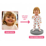 Personalizowana figurka bobblehead dla dziecka - Niestandardowa figurka małego dziecka ze zdjęcia