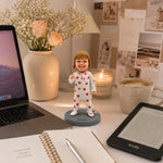 Personalizowana figurka bobblehead dla dziecka - Niestandardowa figurka małego dziecka ze zdjęcia