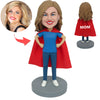 Niestandardowy prezent na Dzień Matki Bobblehead Super Mom