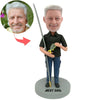 Prezent na Dzień Ojca – niestandardowy rybak Bobblehead