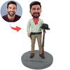 Niestandardowy Bobblehead w stylu myśliwskim