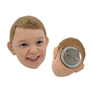 Spersonalizowana, spersonalizowana odznaka dla dzieci Bobblehead