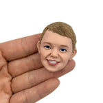Spersonalizowana, spersonalizowana odznaka dla dzieci Bobblehead