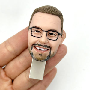 Spersonalizowany dysk flash USB Niestandardowy Bobblehead