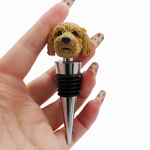 Niestandardowe korki do butelek wina Bobblehead dla zwierząt domowych