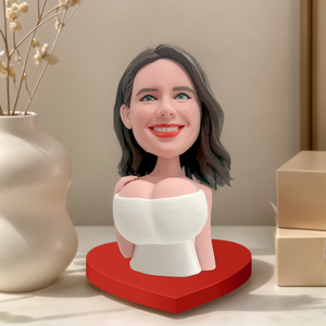 Niestandardowy zabawny bobblehead na prezent