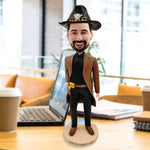 Lalka Kowboj Bobblehead