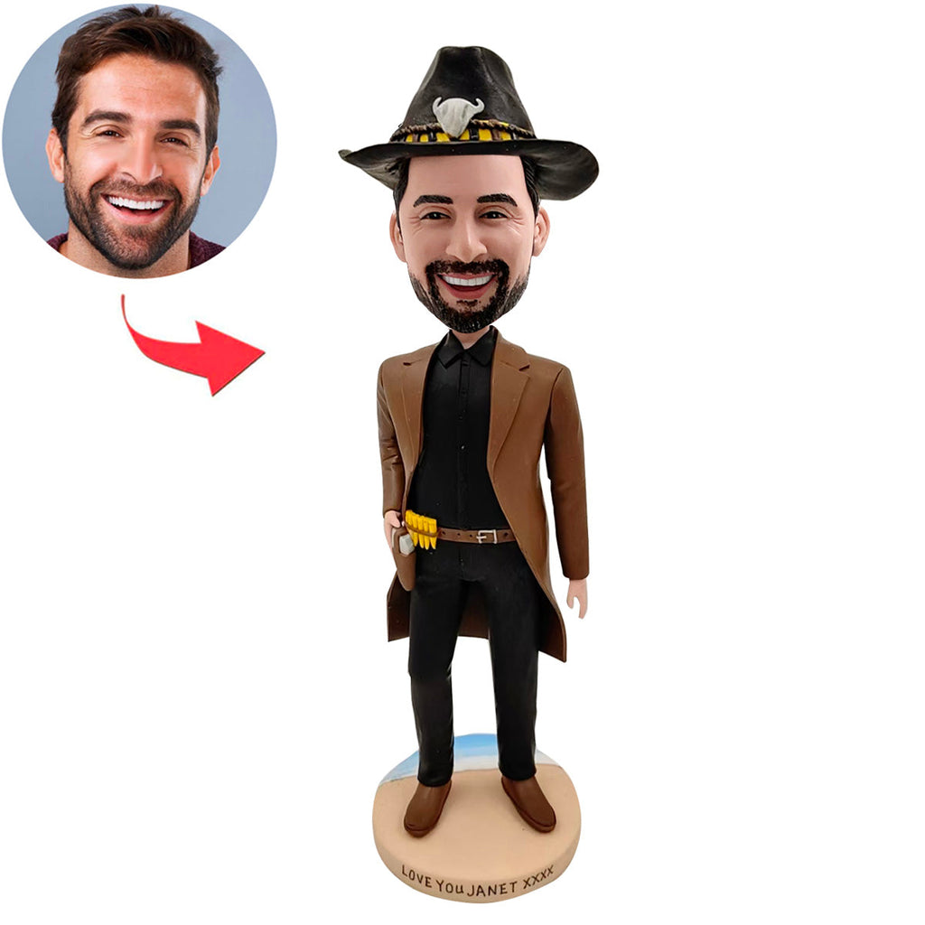 Lalka Kowboj Bobblehead