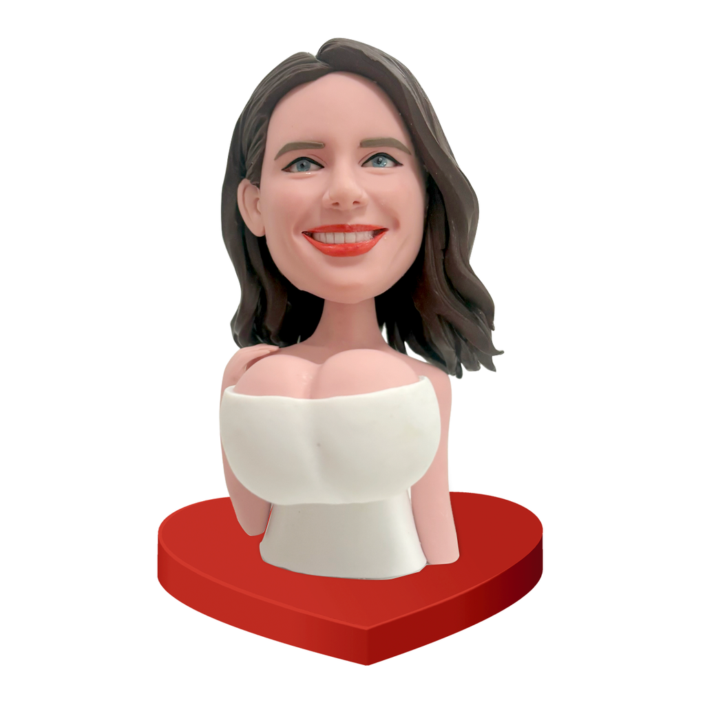 Niestandardowy zabawny bobblehead na prezent