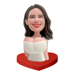 Niestandardowy zabawny bobblehead na prezent