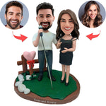Niestandardowe śpiewające bobbleheady dla par