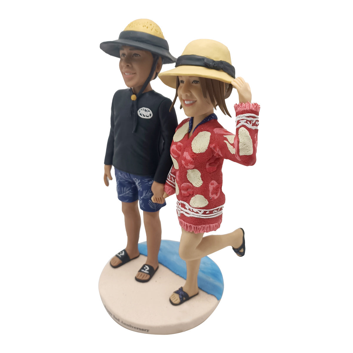 Lalka Bobblehead z wakacyjną parą