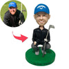 Niestandardowa figurka golfowa Bobblehead