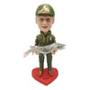 Prezent Bobblehead dla tatusiów wędkarzy