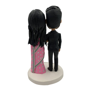 Indyjska para na zamówienie Bobblehead
