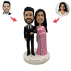 Indyjska para na zamówienie Bobblehead