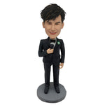 Prezent dla lalki Bobblehead na ślub MC