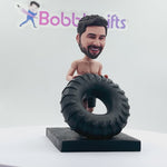 Niestandardowy Bobblehead mechanik samochodowy