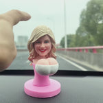 Personalizowana, niestandardowa zabawna figurka kobiety