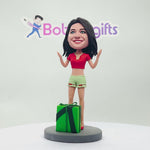 Niestandardowy prezent świąteczny z niespodzianką Bobblehead