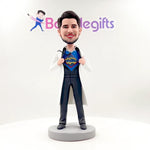 Niestandardowa lalka Doktor Bobblehead dla mężczyzny