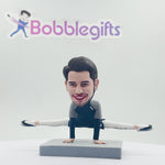 Niestandardowa figurka gimnastyczki Bobblehead